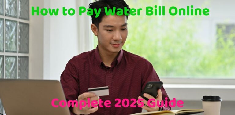 How to Pay Water Bill Online