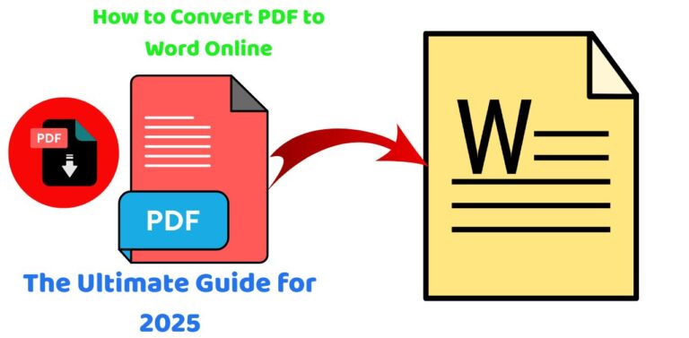 Convert PDF to Word Online