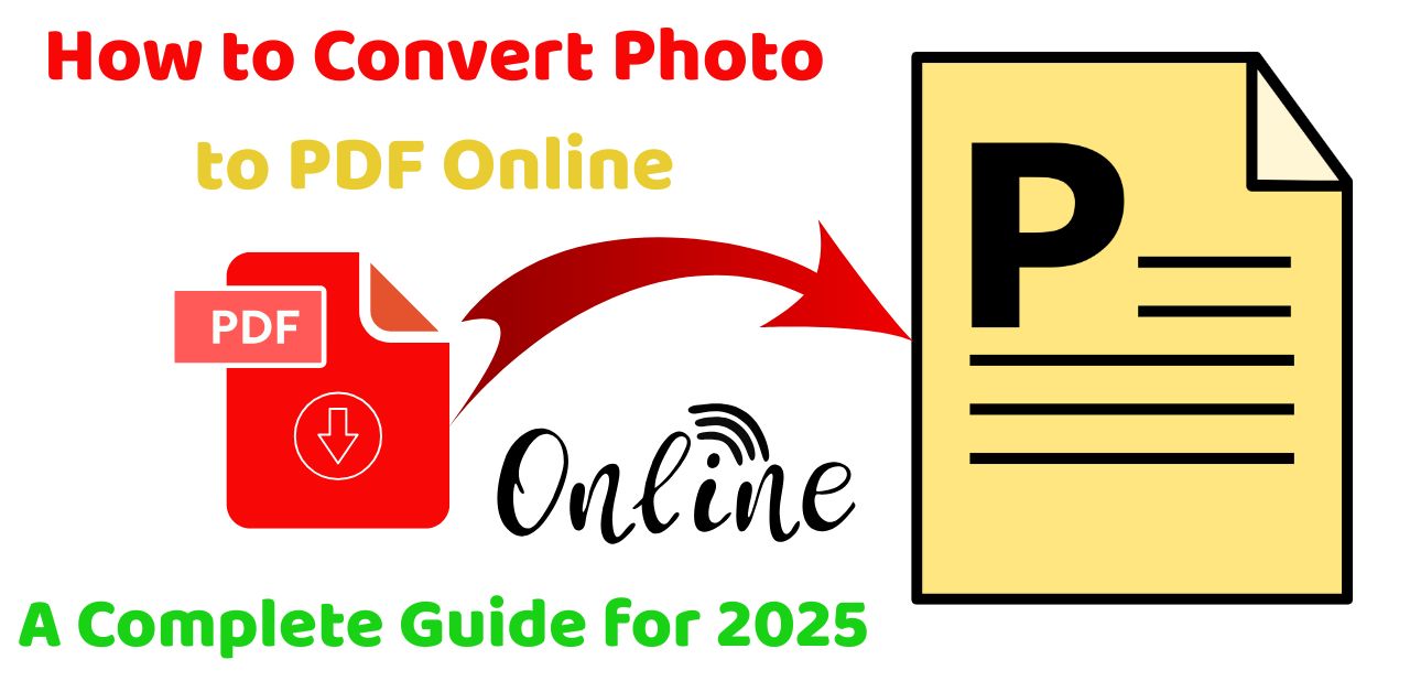 Convert Photo to PDF Online