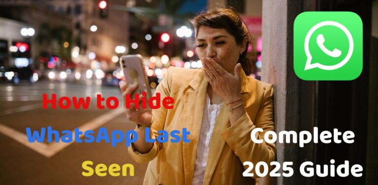 Hide WhatsApp Last Seen