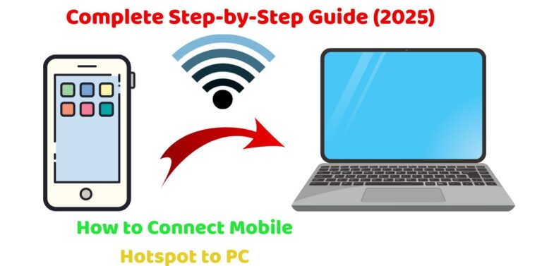 How to Connect Mobile Hotspot to PC