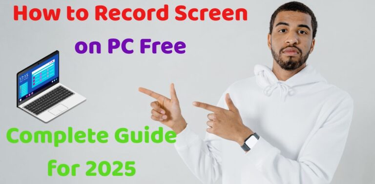 How to Record Screen on PC Free