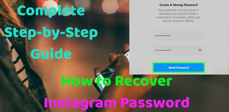 Recover Instagram Password