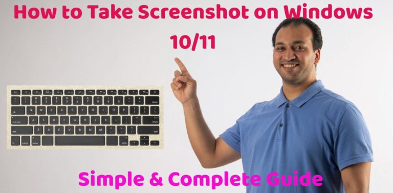 Take Screenshot on Windows 10
