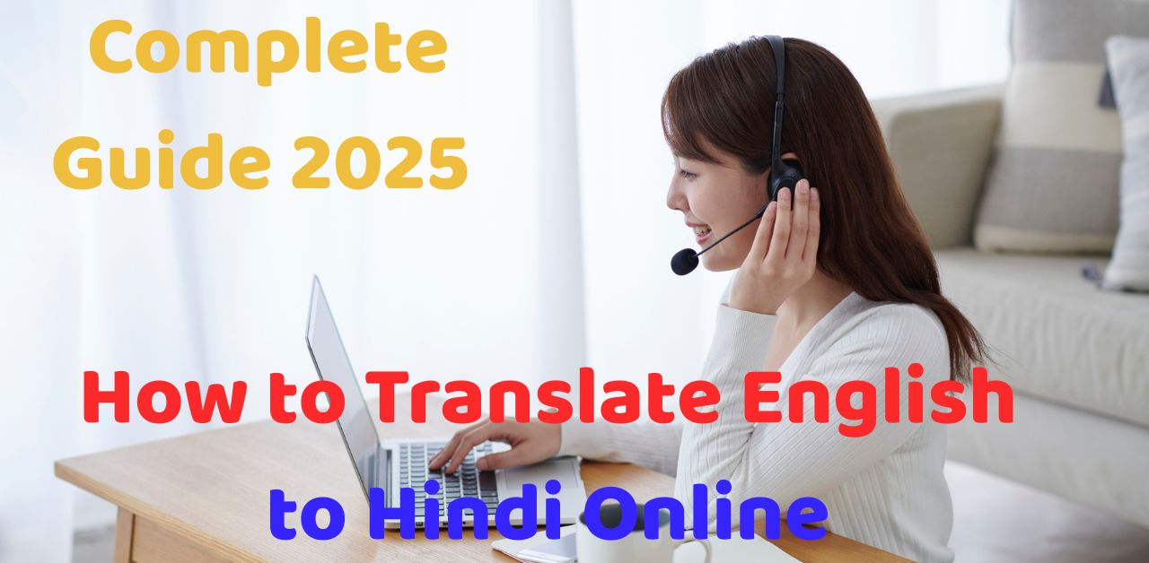 Translate English to Hindi Online